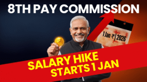 8th Pay Commission on salaries from January 2026